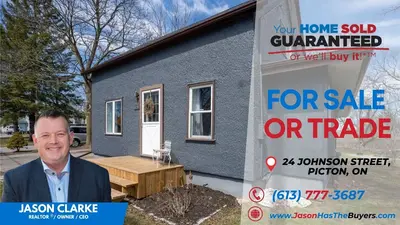  24 JOHNSON Street, Picton, On | For Sale or Trade